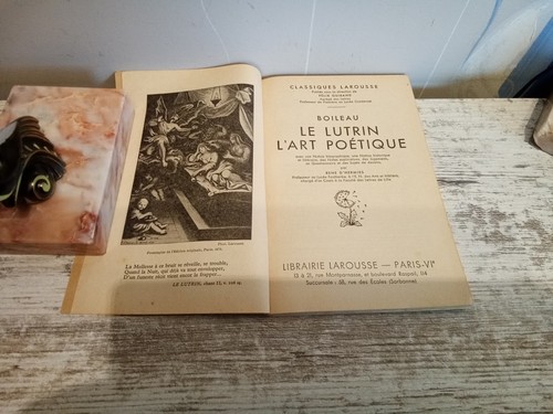 Lutrin art poétique - le,