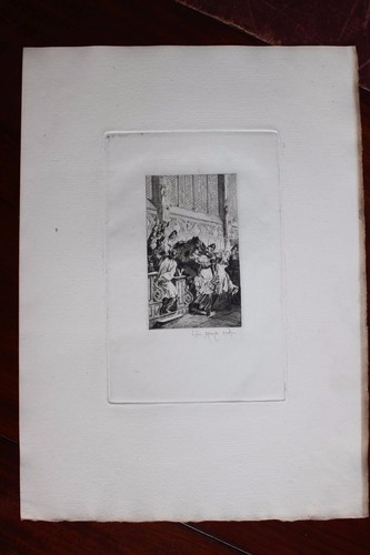 1876 eau forte sur - 1876,