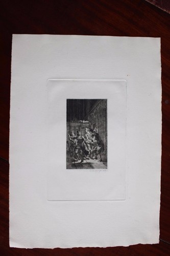 1876 eau forte sur - 1876,
